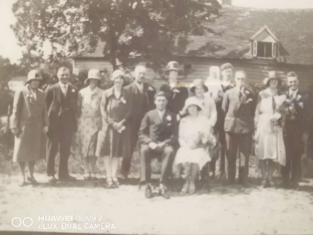 Sidney Thompson and Hilda Faint's wedding